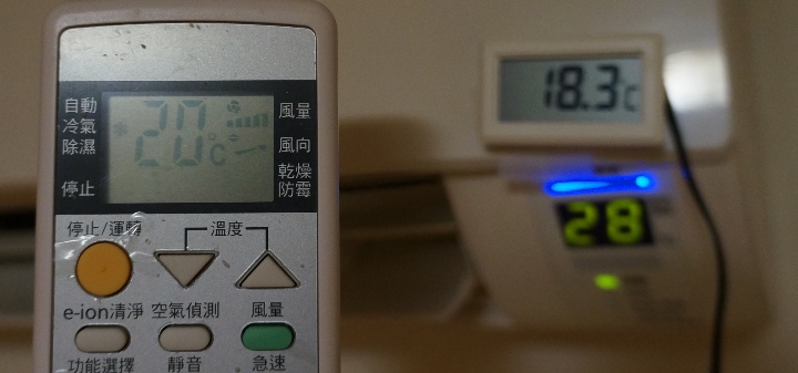 Panasonic LX40 LX28 LX22 C22 出風口溫度測試