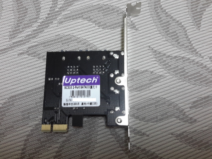 [開箱] 老電腦的飛翔升級~~Uptech UT230 & SC310 擴充卡開箱 (U3S6)