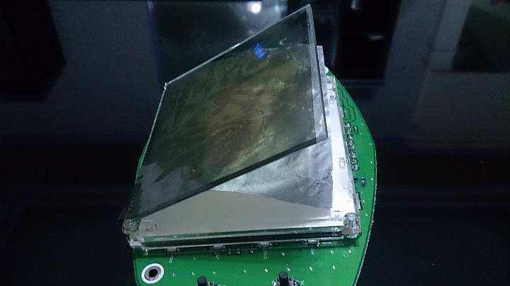 舊FIGHTER 液晶螢幕淡化 偏光片更換成功