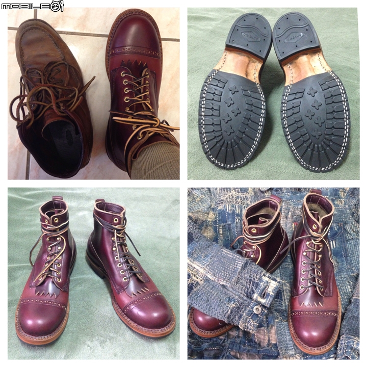 [緋紅女巫] White'sBoots BountyHunter Burgundy&RedDog