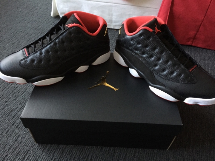jordan 13代 我的小金人開箱瞜