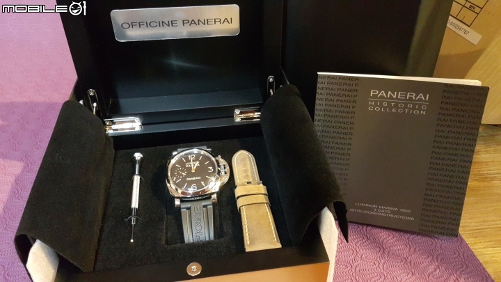 小沛終於輪到我(PANERAI 422)開箱啦~~!