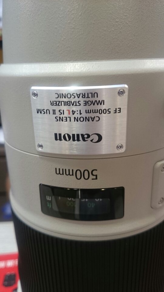 CANON EF 500mm f/4 L IS ll USM 開箱問！