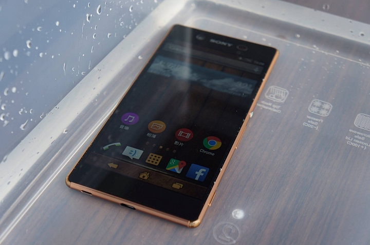  SONY XPERIA Z3 Plus (晨曦金) 小開箱&下水儀式
