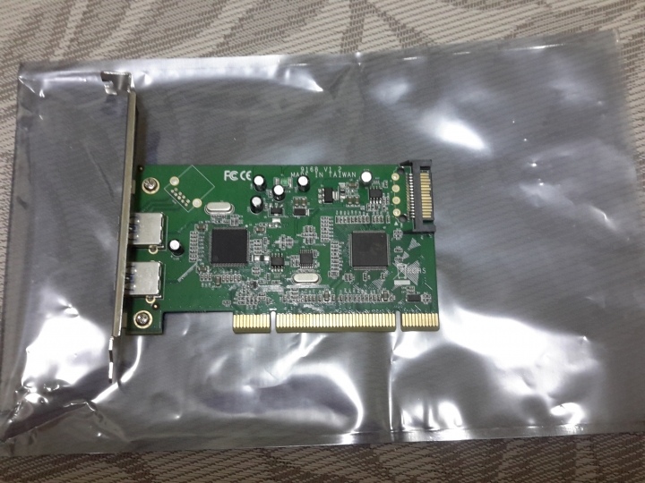 [開箱] 老電腦的飛翔升級~~Uptech UT230 & SC310 擴充卡開箱 (U3S6)