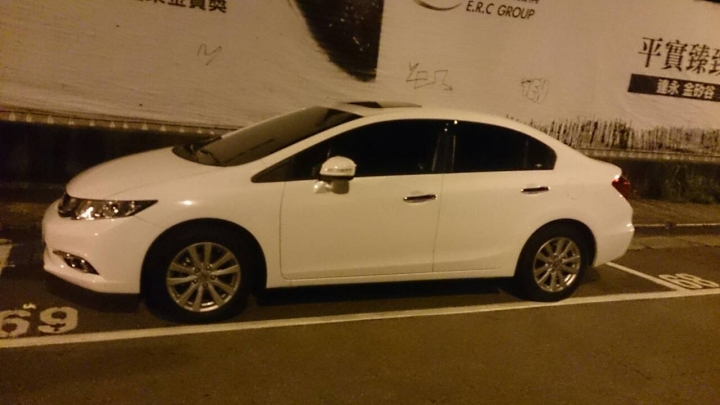 HONDA CIVIC VTIS 9.5-特仕版S 雲朵白 開箱