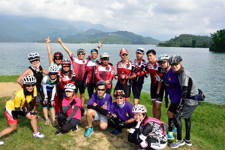 2015/6/29 硬腳蝦北中南小輪徑車友日月潭一日遊