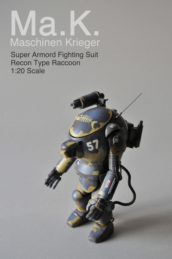 [作品分享] Ma.K.橫山宏 SAFS Raccoon