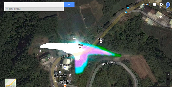 Google Map 衛星照片