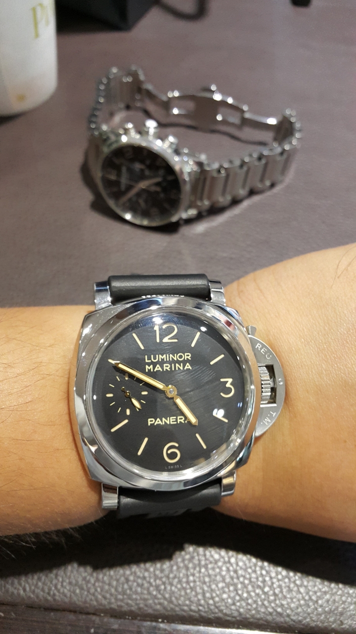 小沛終於輪到我(PANERAI 422)開箱啦~~!