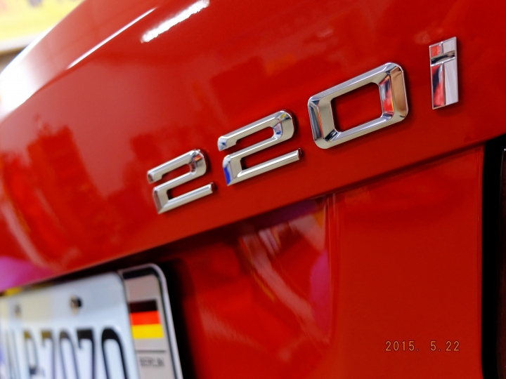 BMW 220I選配M套件開箱分享文(圖多文少)