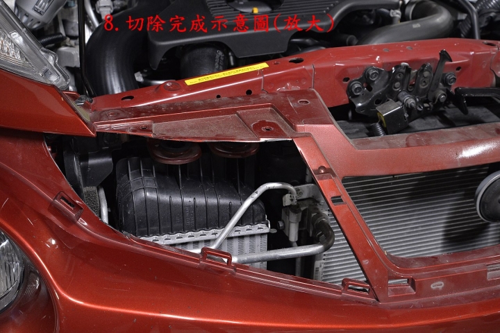 NISSAN JUKE DIY更換NISMO水箱護罩