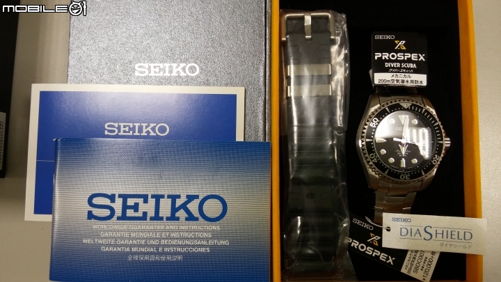 SEIKO SBDC007 東瀛セイコー洗褲牌黑水鬼の簡易開箱~ ^_^