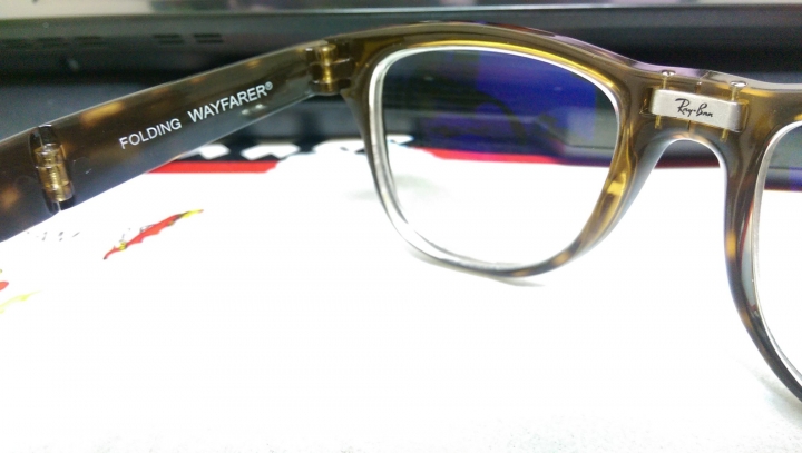 [開箱]RayBan 4105 wayfarer 710 54mm 配度數+Nikon全視線+抗藍光