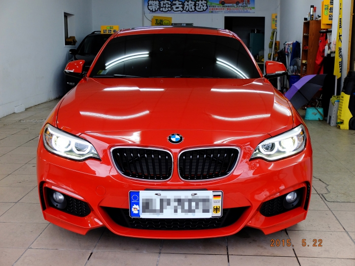 BMW 220I選配M套件開箱分享文(圖多文少)