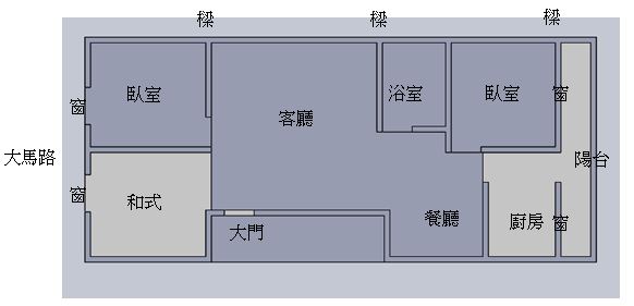 長型公寓 , 通風問題請教