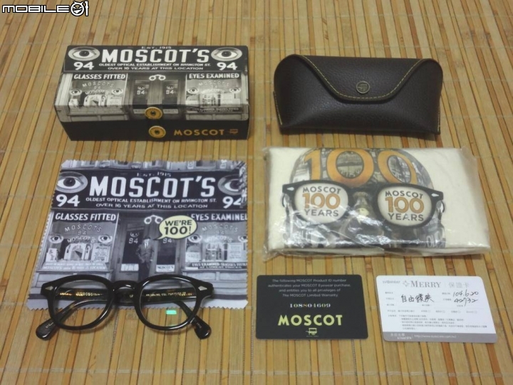 (極簡開箱) 2015 MOSCOT LEMTOSH 玳瑁款