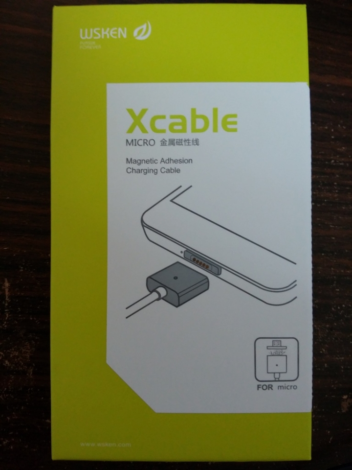 Wsken Xcable 金屬磁充線 簡易開箱