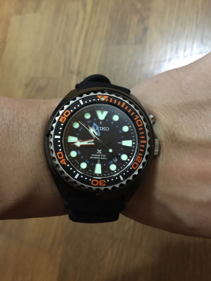 [開箱]Seiko SUN023 Prospex Kinetic GMT