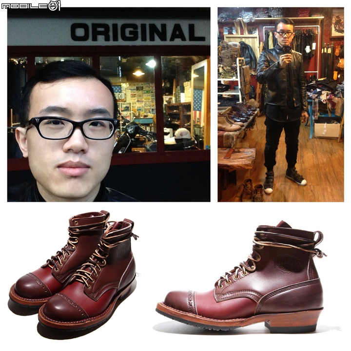 [緋紅女巫] White'sBoots BountyHunter Burgundy&RedDog