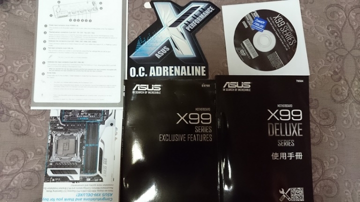 [開箱] Intel i7-5930K+ASUS X99 DELUXE+DDR4 2133 8GX4
