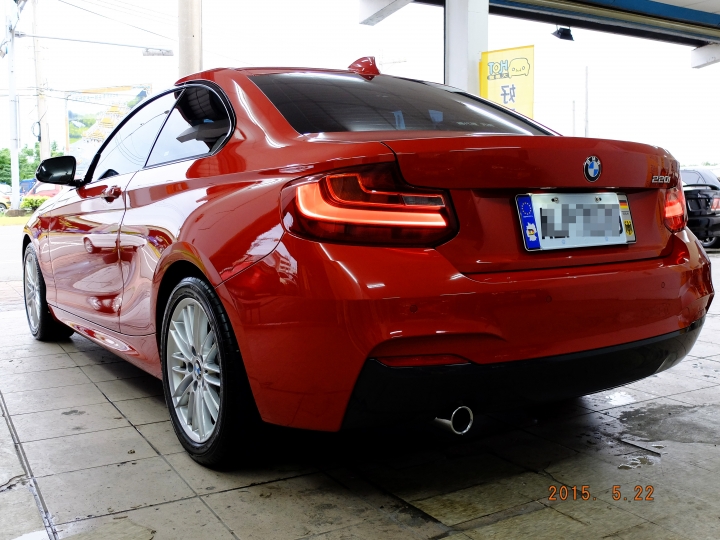 BMW 220I選配M套件開箱分享文(圖多文少)