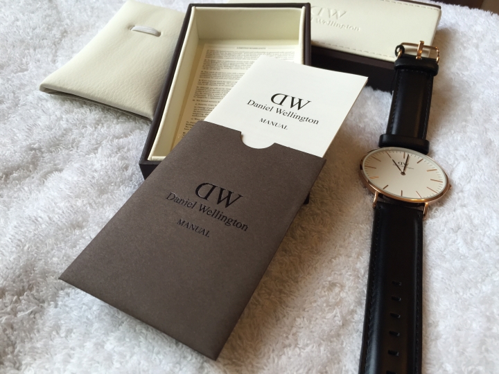 Daniel wellington 手錶開箱 (圖多