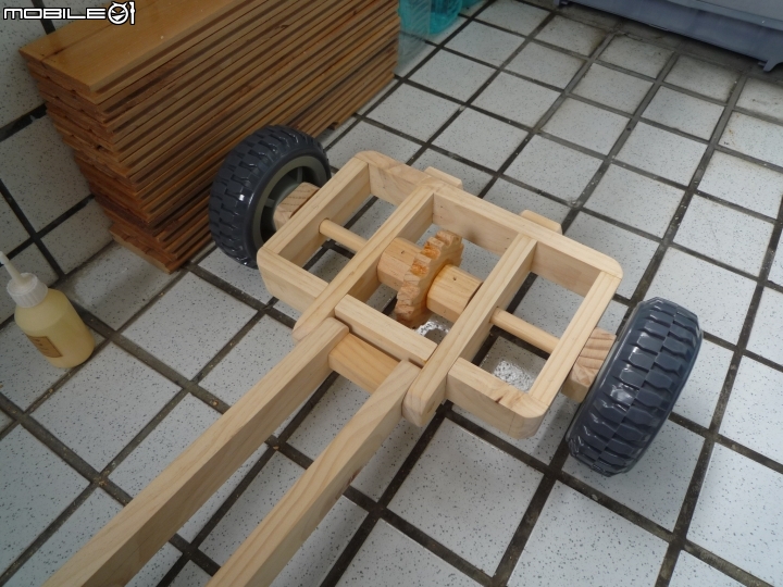 [分享]木製卡丁車 全木製齒輪版 不打鏍絲釘
