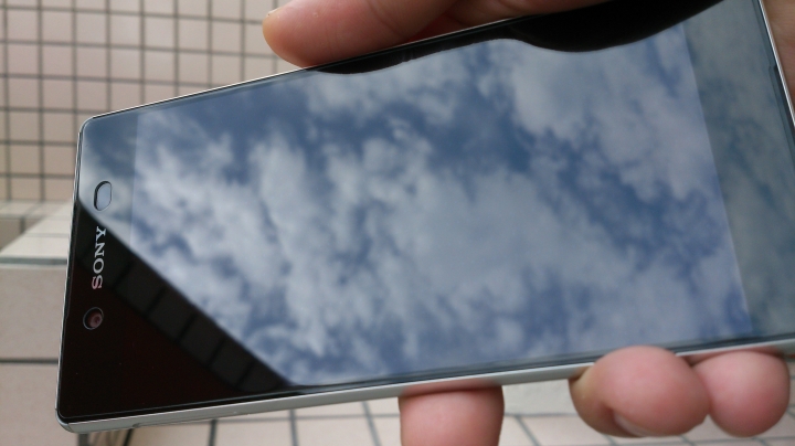 Z3+天空藍外觀細節美型開箱