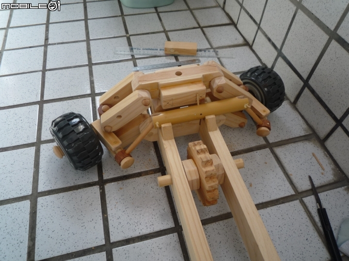 [分享]木製卡丁車 全木製齒輪版 不打鏍絲釘