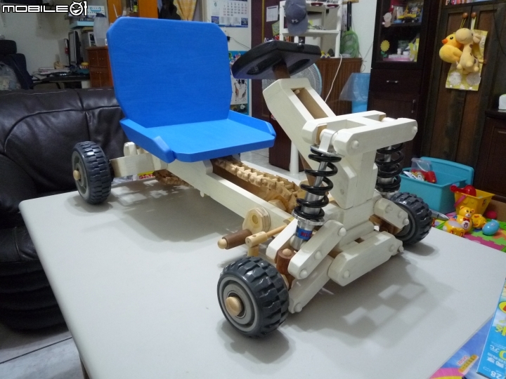 [分享]木製卡丁車 全木製齒輪版 不打鏍絲釘