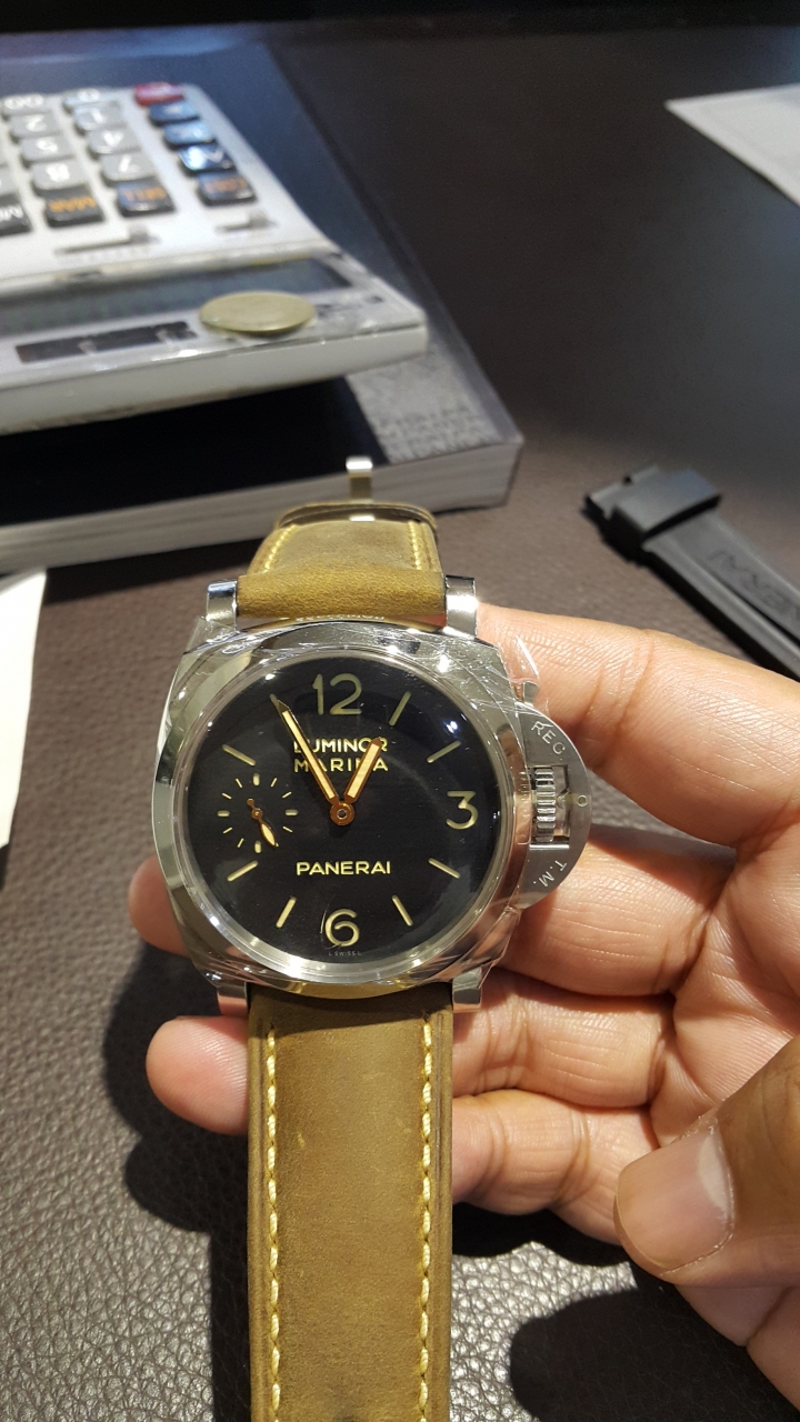 小沛終於輪到我(PANERAI 422)開箱啦~~!
