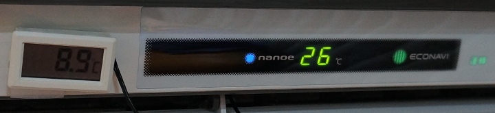 Panasonic LX40 LX28 LX22 C22 出風口溫度測試