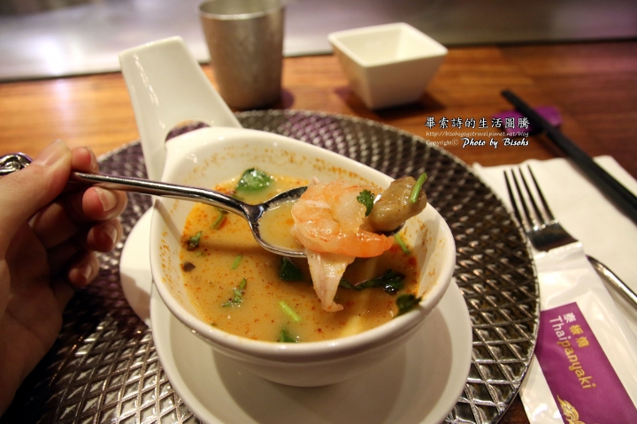 【食記】新菜單、新感受，泰式風格與鐵板燒的火花 ─ 泰板燒Thaipanyaki