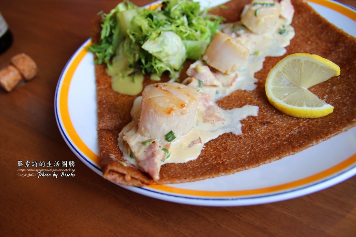 【食記】來自Bretagne的美味 ─ La Creperie Taipei 東區經典法式輕食