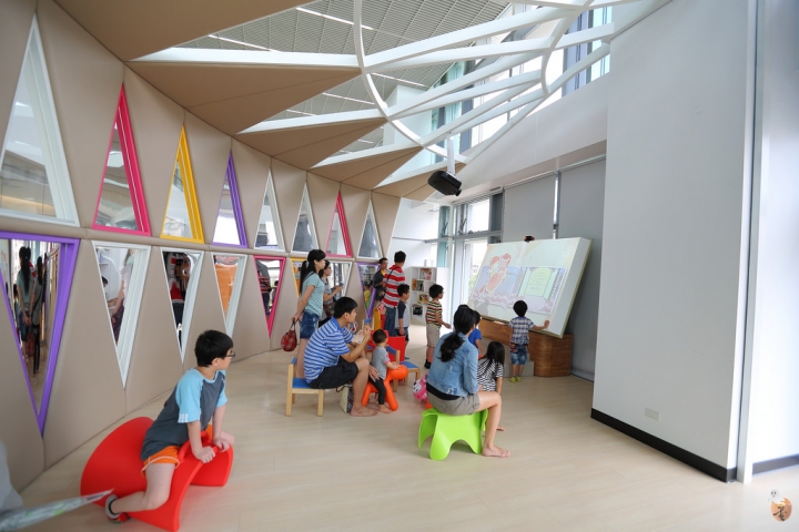 [新北]新北市立圖書館新總館,適合親子同遊的樓層介紹  by蛋拔
