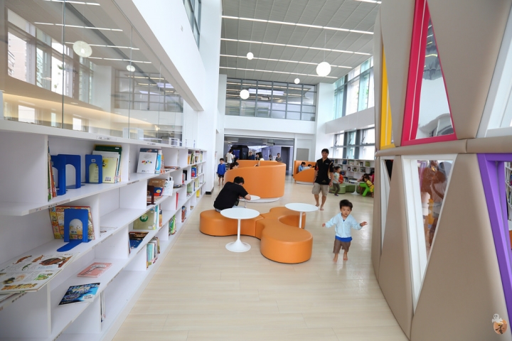 [新北]新北市立圖書館新總館,適合親子同遊的樓層介紹  by蛋拔
