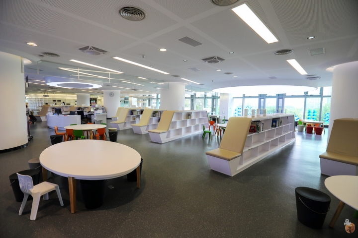 [新北]新北市立圖書館新總館,適合親子同遊的樓層介紹  by蛋拔