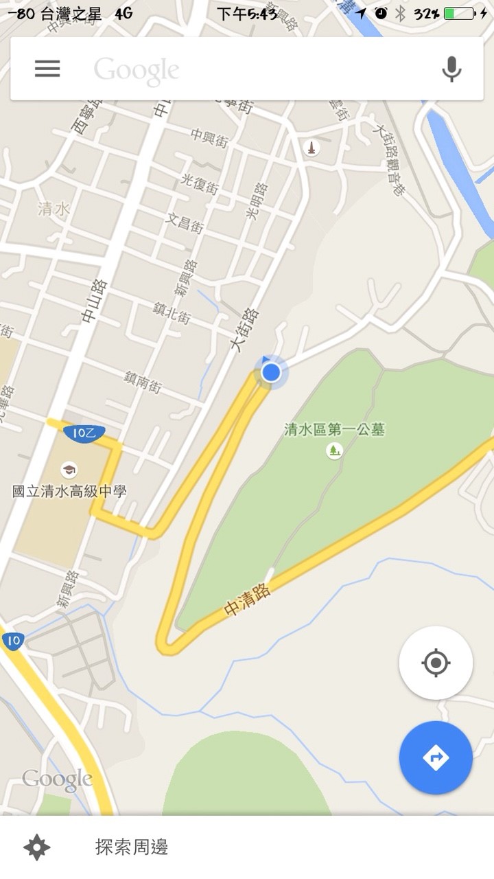 台灣之星在大台中地區收訊分享