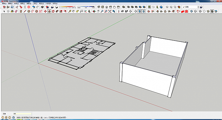 [分享] SKETCHUP 建築外觀模型建立