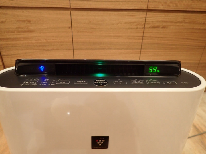 SHARP KC-D70-W加濕空氣清淨機開箱及操作說明