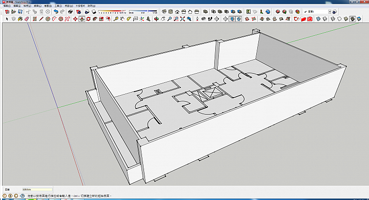 [分享] SKETCHUP 建築外觀模型建立