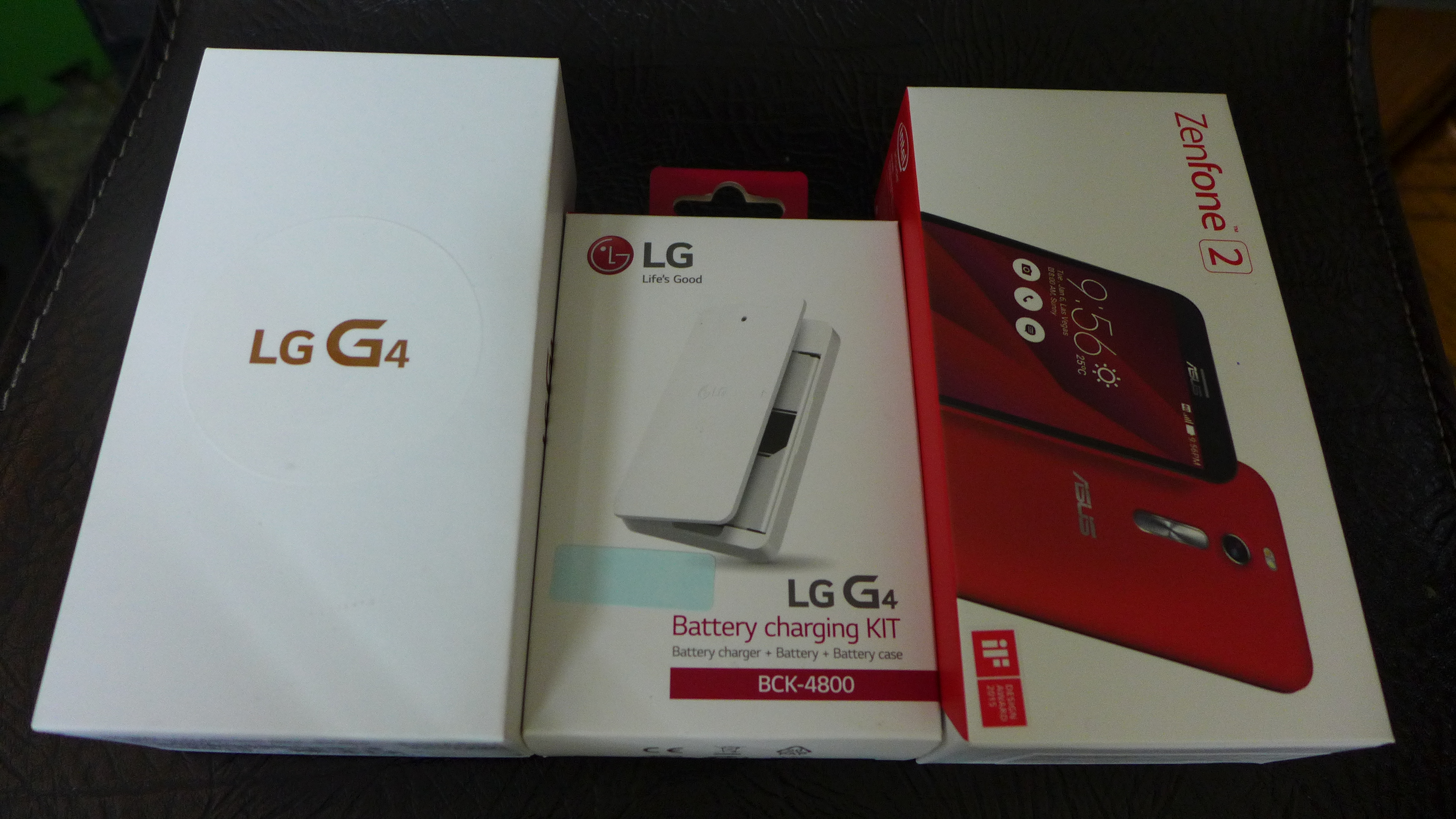 G4 簡易開箱 + 保護貼保護套