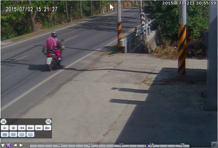 東西被偷監視器畫面看不清楚 可以麻煩幫忙解析車牌嗎?