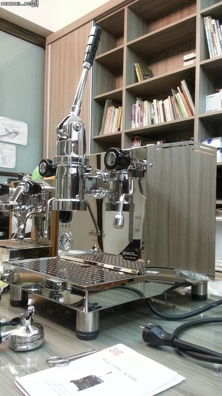 Quick mill Achille PID 開箱