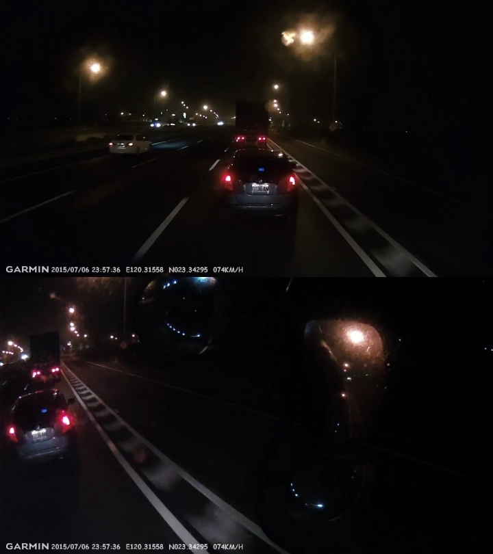 為什麼老是要插入兩台等速行駛的大車下閘道? 排隊很難嗎?