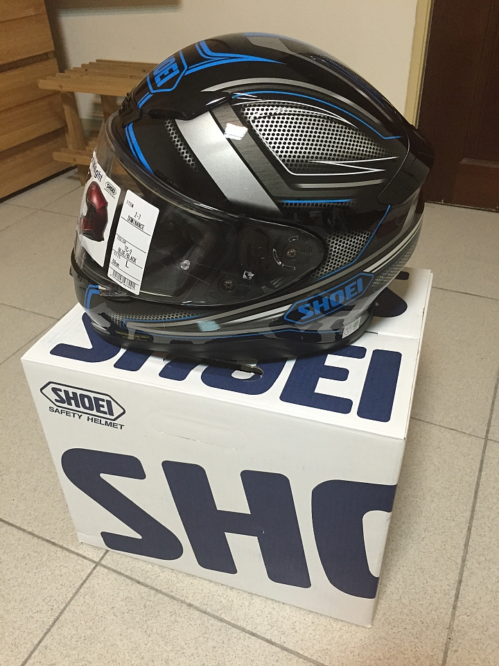 【開箱】SHOEI-Z7 DOMINANCE TC-2