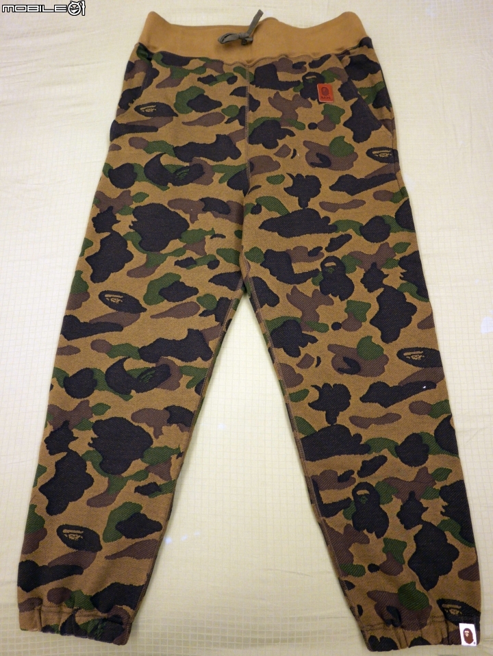 [分享] A BATHING APE 迷彩棉褲