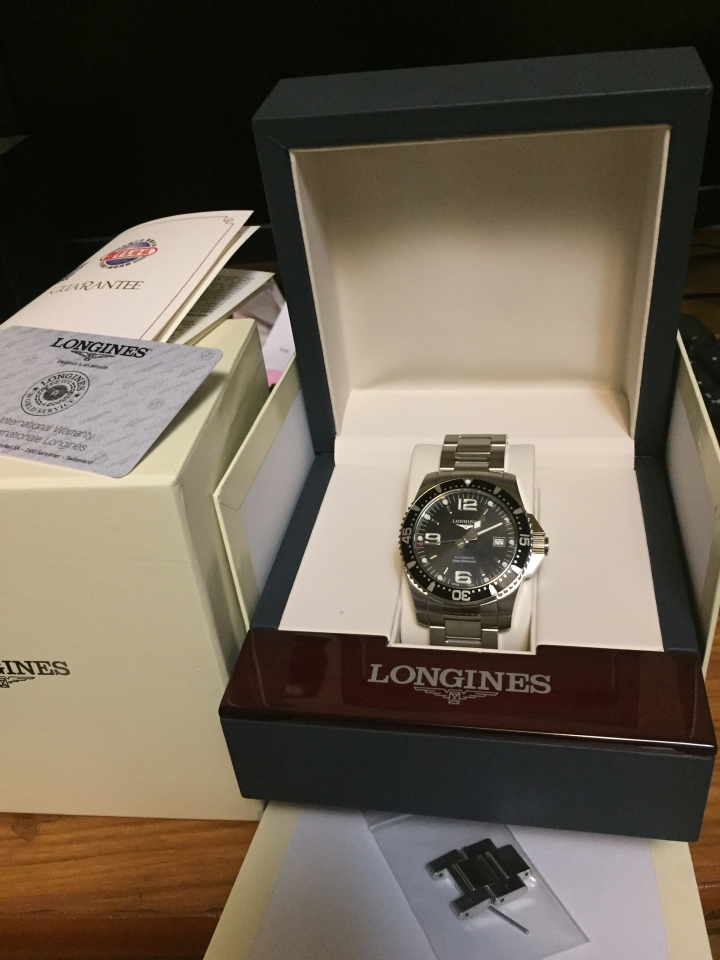 不專業開箱文 浪琴深海征服者41MM