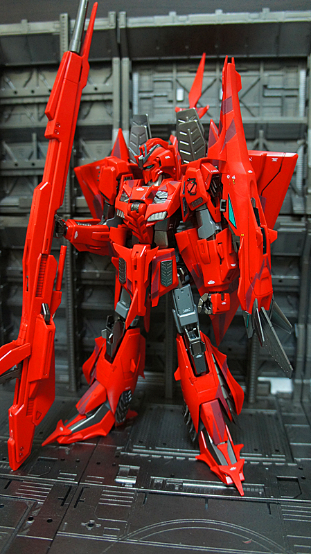 MG MSZ-006 P2/3C ZETA GUNDAM III P2 TYPE RED ZETA